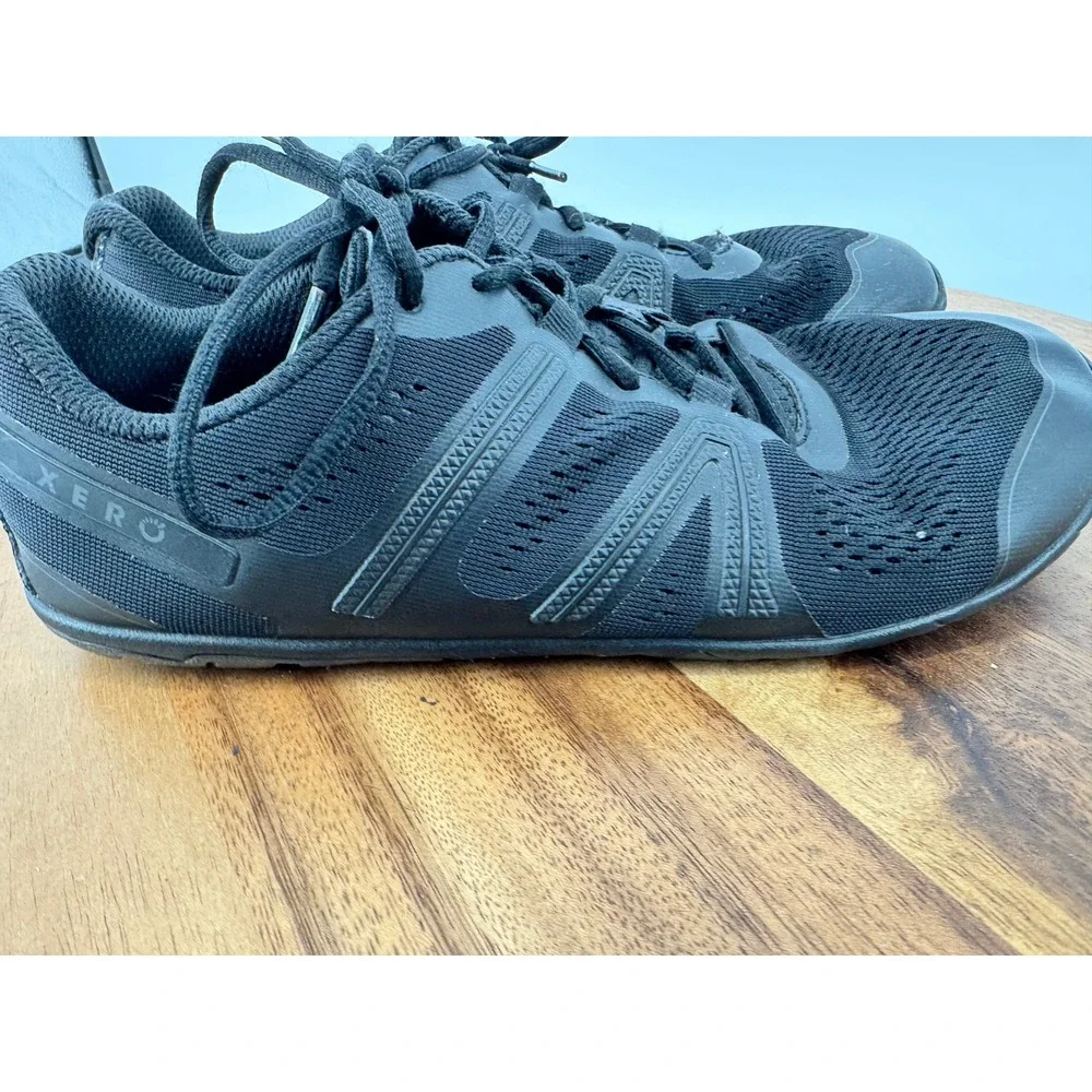 Xero Shoes Prio Men's 9 Black Barefoot‎ Training Running Shoes